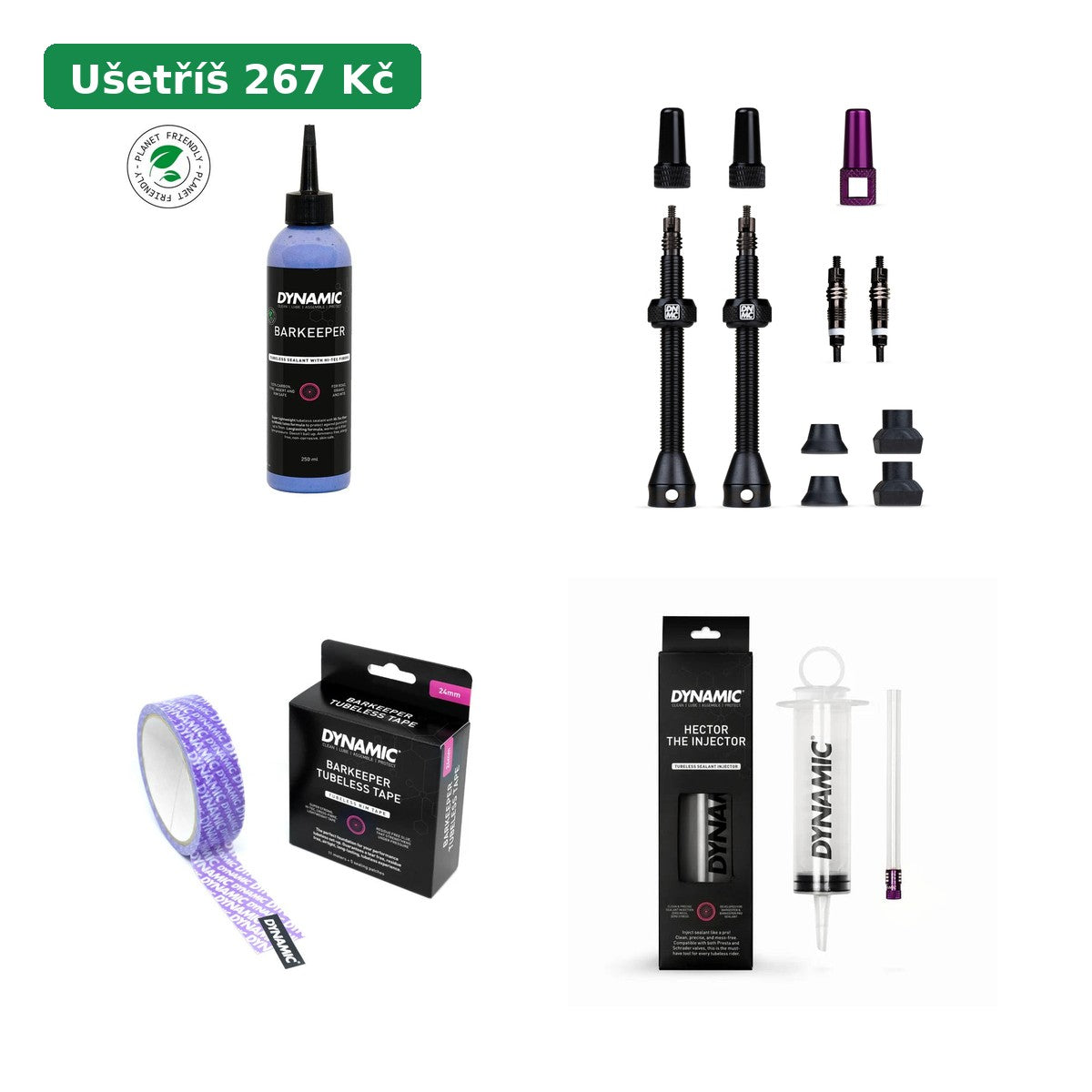 Výhodná souprava: Tubeless sada